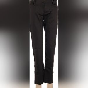 Banana Republic Charcoal Cropped Khaki Dress Pants Women's Size 2